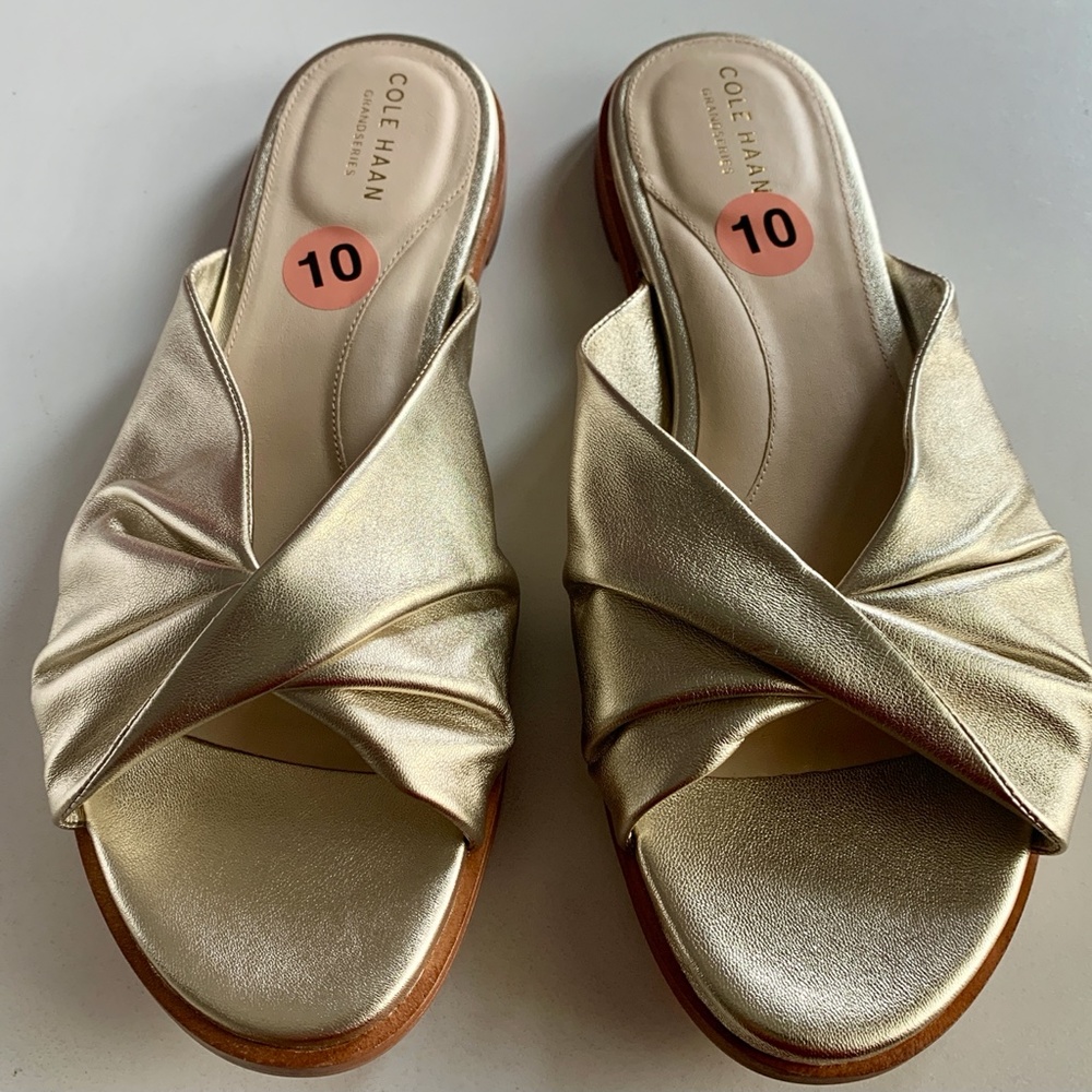 COLE HAAN ALYX SLIDE FLATS GRANDSERIES